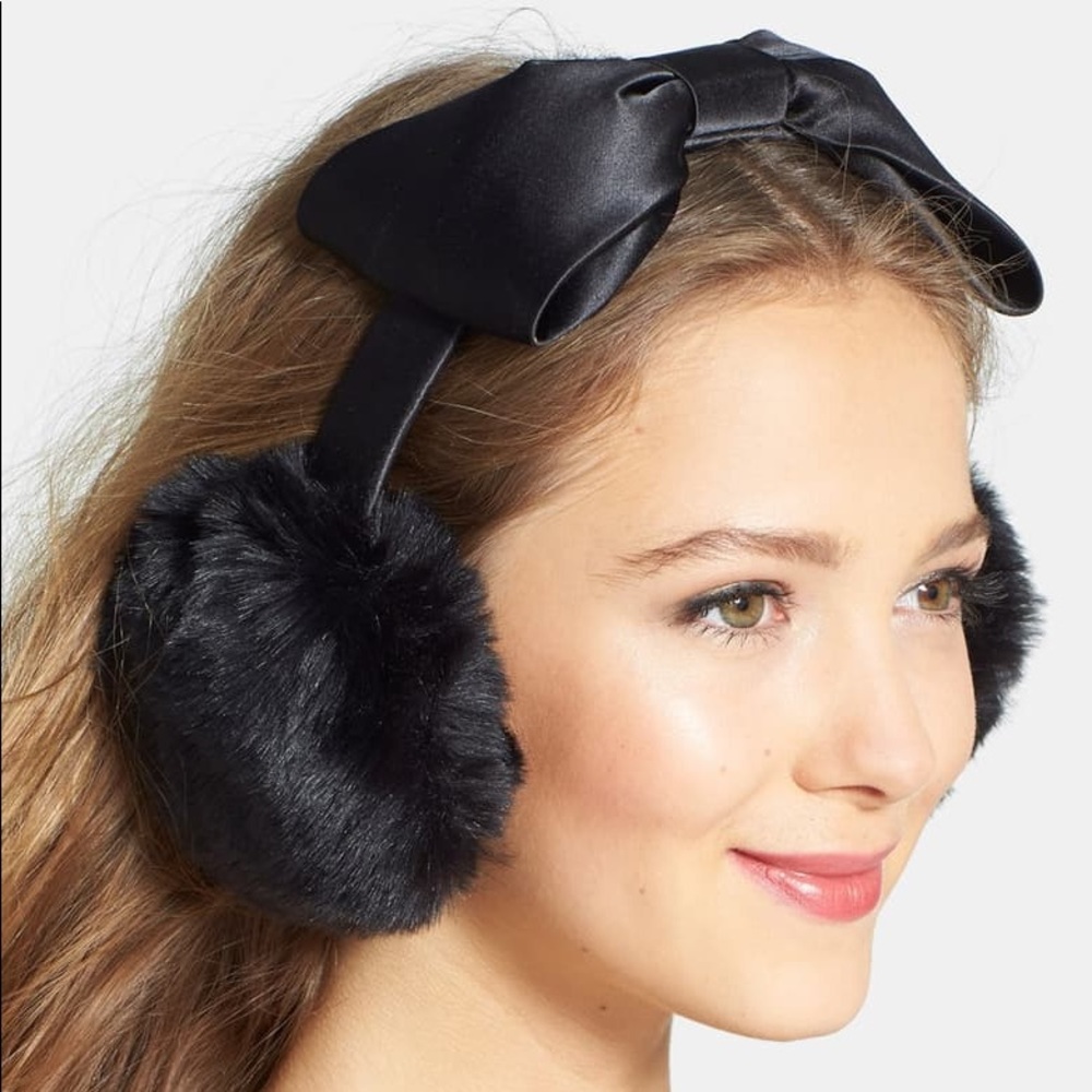 KATE SPADE BOW EARMUFFS